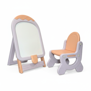 Regulowana tablica edukacyjna z krzesełkiem