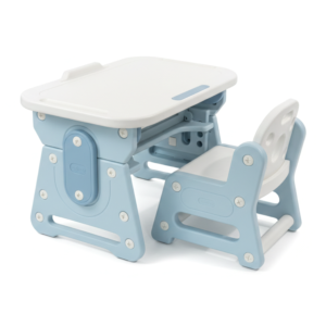 Regulowany stolik z funkcją rysowania i krzesełkiem